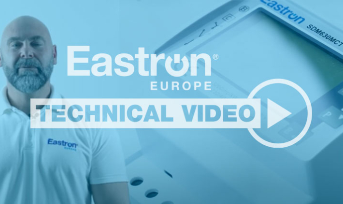 How to Wire and setup Eastron SDM630MCT Three-Phase Meter