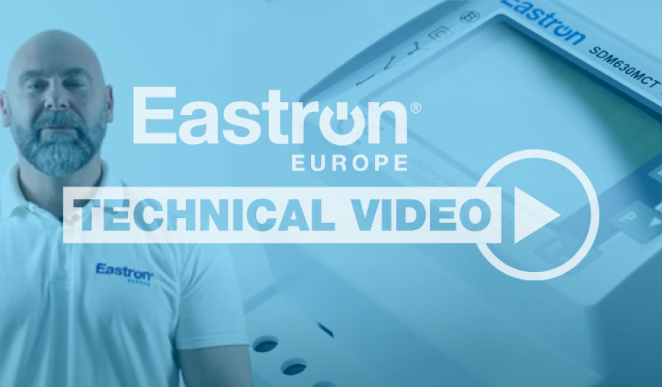 How to Wire and setup Eastron SDM630MCT Three-Phase Meter