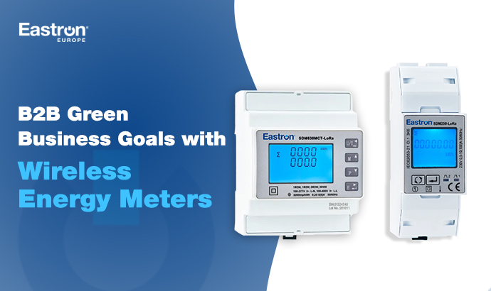 B2B Green Business Goals with Wireless Energy Meters